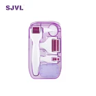 6in1 Microneedle Derma Roller Titanium Micro Needle Roller Body Derma Roller