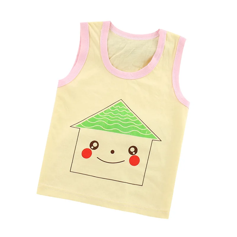 Children's Vest Cotton 2021 Summer New Children's Clothing Girls Camisole Boys Bottoming Shirt, Picture
Children's Vest Cotton 2021 Summer New Children's Clothing Girls Camisole Boys Bottoming Shirt, Picture