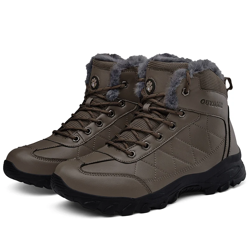 Winter Fuzzy Warm Outdoor Hiking Shoes Rugged Outback Mens Ridge Mid Hiker Trail Boot Shoes, As the picture or customized
Winter Fuzzy Warm Outdoor Hiking Shoes Rugged Outback Mens Ridge Mid Hiker Trail Boot Shoes, As the picture or customized