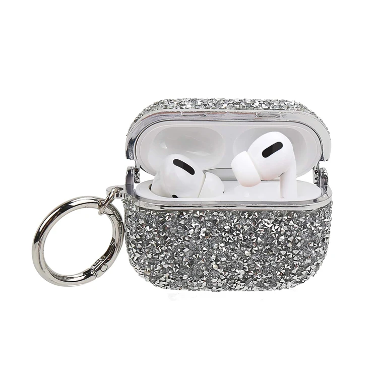 For Airpods Case Diamond,HOCAYU Luxury Girl Bling Bling Glitter Diamond Protective Case With Clip For Airpods Pro Caso, Black,silver,pink,gold,green,purple, champagne gold
For Airpods Case Diamond,HOCAYU Luxury Girl Bling Bling Glitter Diamond Protective Case With Clip For Airpods Pro Caso, Black,silver,pink,gold,green,purple, champagne gold