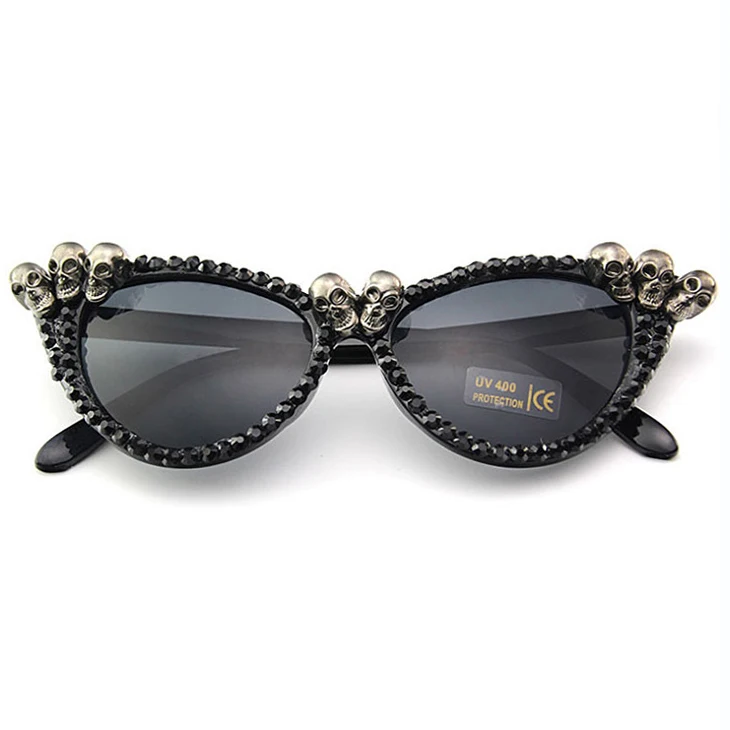 Ready Made Halloween Decoration Party Skull Sunglasses New Arrival Vintage Funny Prom Women Men Glasses
Ready Made Halloween Decoration Party Skull Sunglasses New Arrival Vintage Funny Prom Women Men Glasses