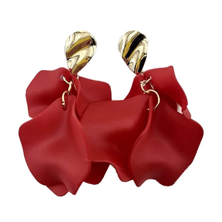 Wholesale Holiday Style Petals Fashion Trend Color Fairy Acrylic Earrings for Women Stage Personality Drop Dangle Earring
Wholesale Holiday Style Petals Fashion Trend Color Fairy Acrylic Earrings for Women Stage Personality Drop Dangle Earring