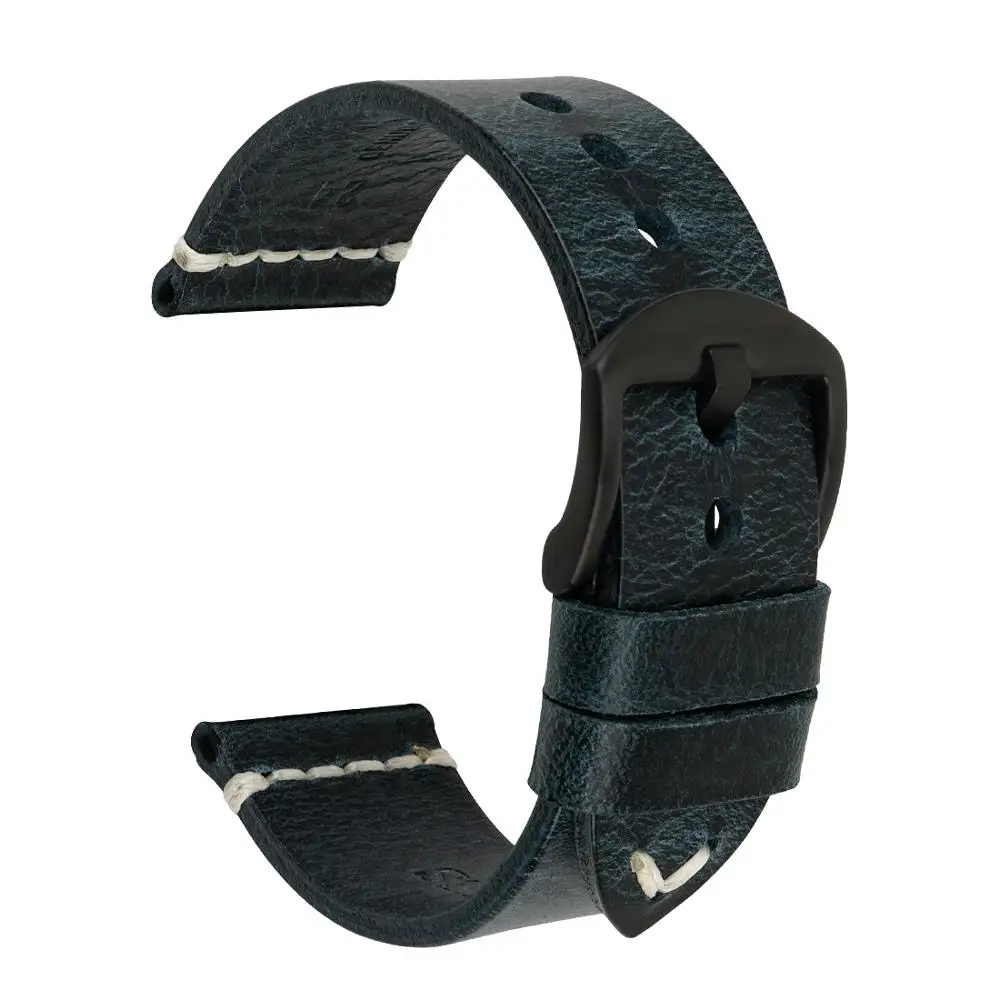 MAIKES High Quality Wristbands Watch Bracelets New Dark Blue Leather Watch Band 20mm 22mm 24mm With Stainless Steel Pin Buckle
MAIKES High Quality Wristbands Watch Bracelets New Dark Blue Leather Watch Band 20mm 22mm 24mm With Stainless Steel Pin Buckle