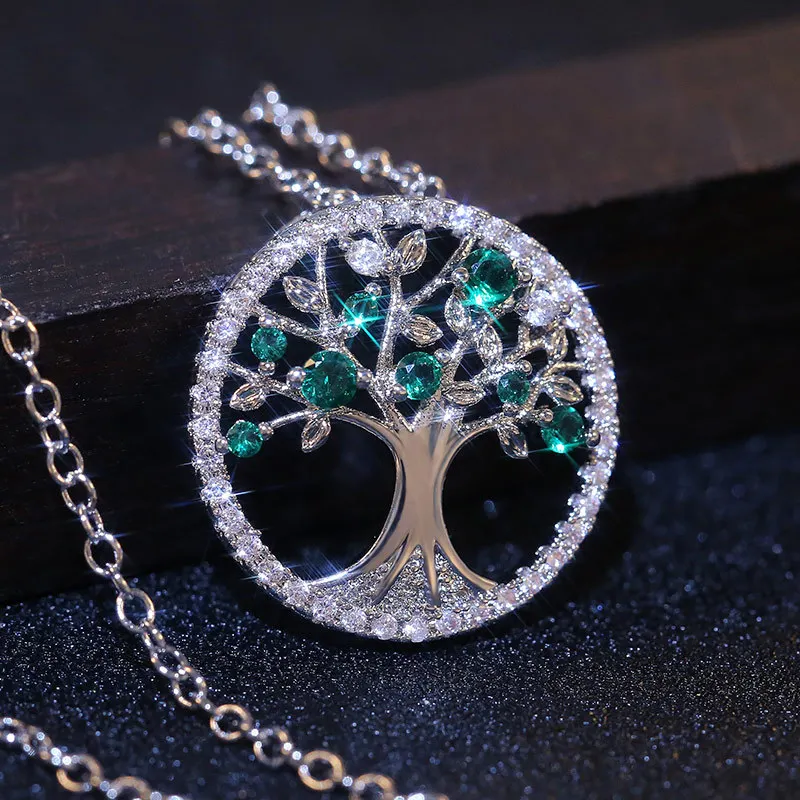 CAOSHI New Design Tree of Life Pendant Necklace Silver Plated Female Charm Necklace Jewelry
CAOSHI New Design Tree of Life Pendant Necklace Silver Plated Female Charm Necklace Jewelry