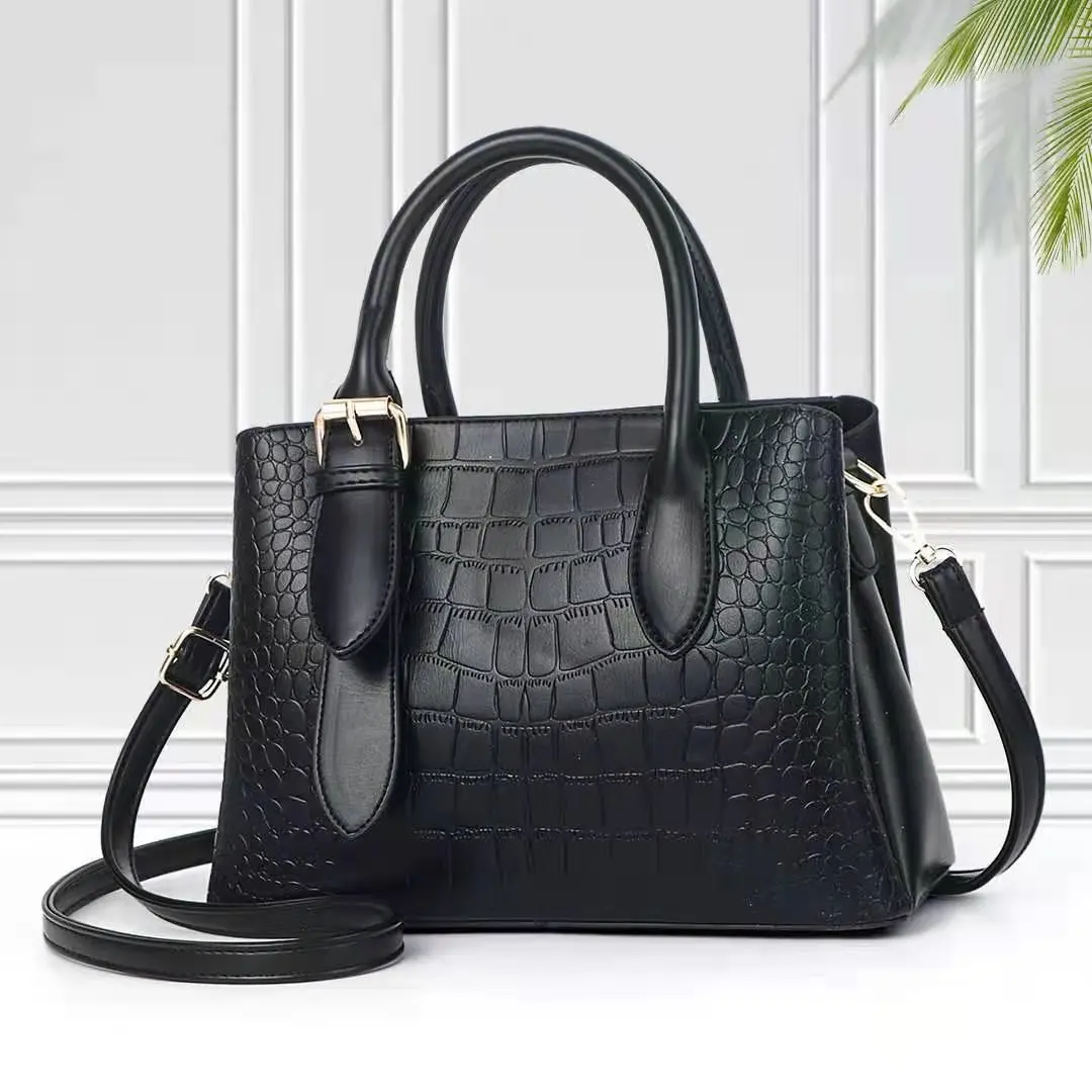 Women Handbag 2021 New PU handbag female classic color crocodile pattern Large Capacity Fashion Ladies Shoulder Tote Bag
Women Handbag 2021 New PU handbag female classic color crocodile pattern Large Capacity Fashion Ladies Shoulder Tote Bag