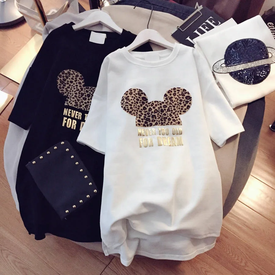 Short-sleeved t-shirt women's mid-length 2021 new loose bf European goods large version ins clothes summer
Short-sleeved t-shirt women's mid-length 2021 new loose bf European goods large version ins clothes summer
