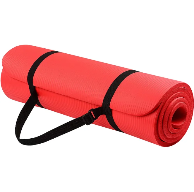 Wholesale Eco Friendly Pilates and Other Workout Routines 10mm NBR Red Fitness Exercise Yoga Mat, Blue/purple/pink/green...
Wholesale Eco Friendly Pilates and Other Workout Routines 10mm NBR Red Fitness Exercise Yoga Mat, Blue/purple/pink/green...