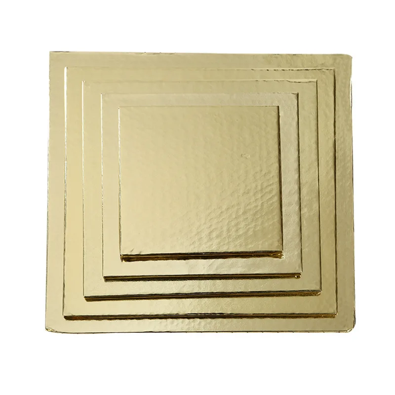 Low Moq Factory Wholesale Paperboard Square Cake Base Mat Paper Cake Coasters Gold Square Cake Boards Cardboard For Wedding
Low Moq Factory Wholesale Paperboard Square Cake Base Mat Paper Cake Coasters Gold Square Cake Boards Cardboard For Wedding