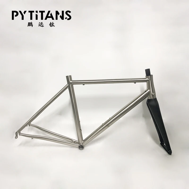 Factory directly supply Custom made titanium bike frame manufacturer in China for titanium bike, Natural
Factory directly supply Custom made titanium bike frame manufacturer in China for titanium bike, Natural
