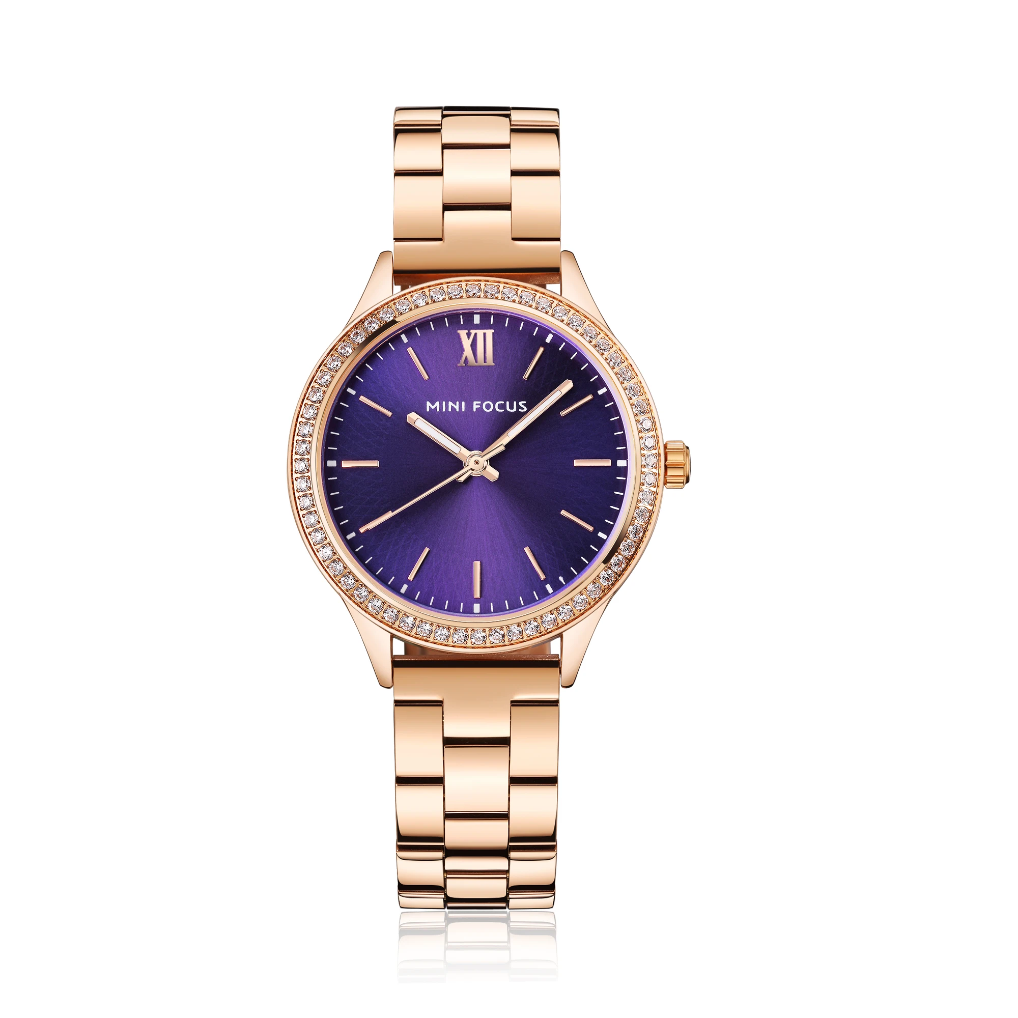 Fashion Luxurious Diamond Bordered Reloj De Mujer Japanese Movement Noctilucent Waterproof Steel Band Ladies Watch, 5 colors
Fashion Luxurious Diamond Bordered Reloj De Mujer Japanese Movement Noctilucent Waterproof Steel Band Ladies Watch, 5 colors
