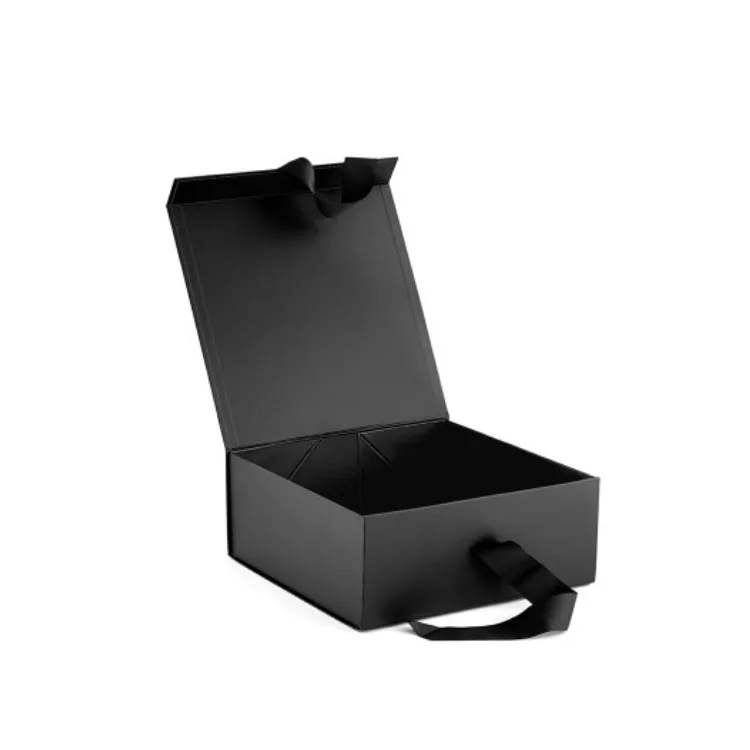 magnetic cardboard paper packaging collapsible gift boxes