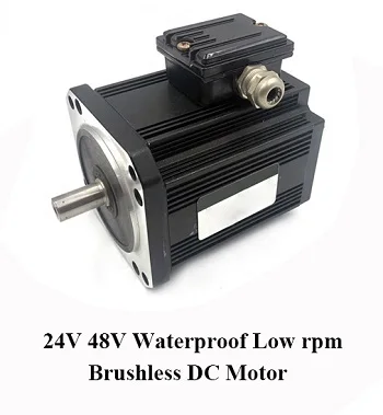 48V 24V 400W Permanent Magnet Brushless DC Motor with Driver