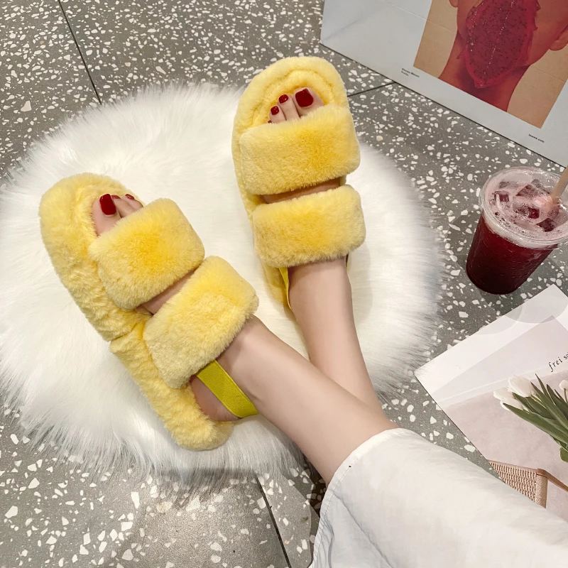 Custom Logo Amazon Hot Sale Factory Price Furry Fashion Women Indoor Soft with The Faux Fur Slipper for Ladies 
Custom Logo Amazon Hot Sale Factory Price Furry Fashion Women Indoor Soft with The Faux Fur Slipper for Ladies