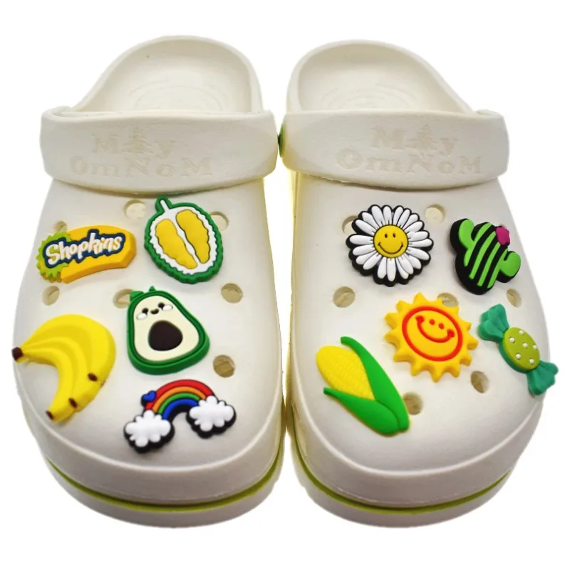 Custom designed rubber Charms Cute Different Fruit and Vegetable croc pins fit Shoe decoration for Kid Birthday Party Gift, As pictures shown
Custom designed rubber Charms Cute Different Fruit and Vegetable croc pins fit Shoe decoration for Kid Birthday Party Gift, As pictures shown