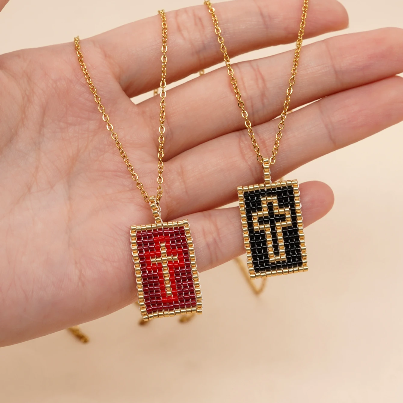 Go2boho Cross Collection Pendant Miyuki Bead Handmade Charm Necklaces For Women Gold Chain Jewelry Power Of Faith
Go2boho Cross Collection Pendant Miyuki Bead Handmade Charm Necklaces For Women Gold Chain Jewelry Power Of Faith