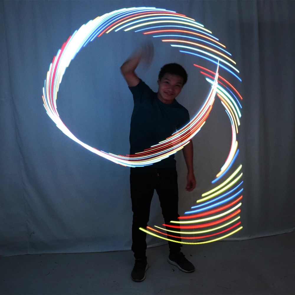 LED Rhythmic Gymnastics Ribbon Colorful Luminous Gym Ribbons Dance Rgb Glow Led Poi Ribbon For Belly Dance Hand Props, Customized color
LED Rhythmic Gymnastics Ribbon Colorful Luminous Gym Ribbons Dance Rgb Glow Led Poi Ribbon For Belly Dance Hand Props, Customized color