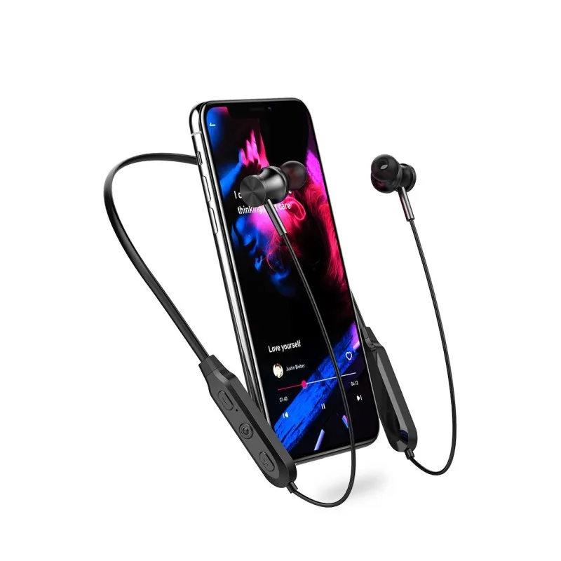 BT 5.0 Headset Wireless Earbuds Waterproof Sports In-Ear earphone with Microphone Deep Bass Headphones manufacture OEM, Black red
BT 5.0 Headset Wireless Earbuds Waterproof Sports In-Ear earphone with Microphone Deep Bass Headphones manufacture OEM, Black red