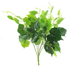 Indoor/garden decoration use Wall plant plastic artificial foliage wall decoration