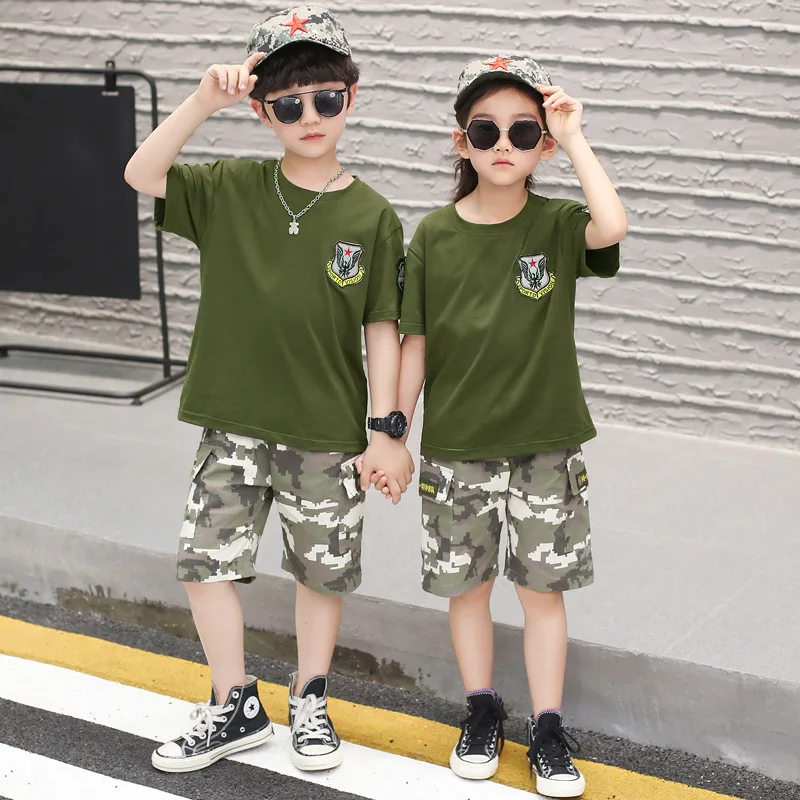 Kid Summer Clothing Sets Baby Camouflage Military Uniform Performance Costume Boy Girl Toddler Wear Baby Children Clothes
Kid Summer Clothing Sets Baby Camouflage Military Uniform Performance Costume Boy Girl Toddler Wear Baby Children Clothes