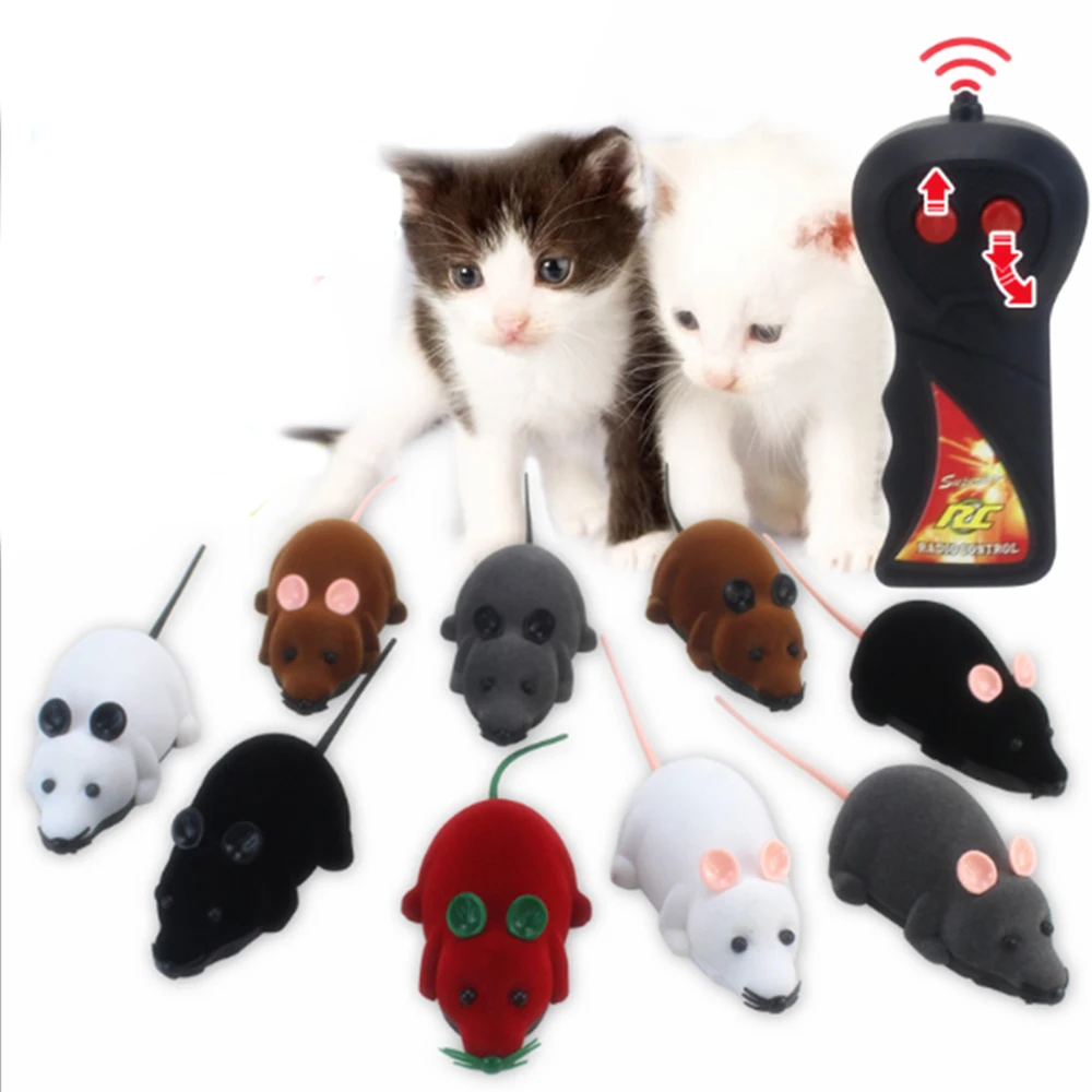 Concealed Battery Electric Motion Interqctive Rat Cat Pet Toy For Play, Black, gray, brown, white
Concealed Battery Electric Motion Interqctive Rat Cat Pet Toy For Play, Black, gray, brown, white