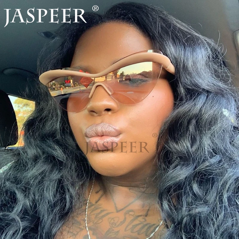 Guvivi 2020 UV400 Eyebrow Colorful Fashion sunglasses newest One-piece Cat eye sunglasses women
Guvivi 2020 UV400 Eyebrow Colorful Fashion sunglasses newest One-piece Cat eye sunglasses women