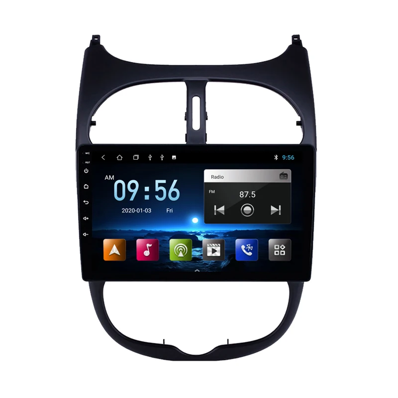 10" in dash 4 core 2gb ram 32gb rom gps navigation car multimedia player with car video auto radio for peugeot 206 android
10" in dash 4 core 2gb ram 32gb rom gps navigation car multimedia player with car video auto radio for peugeot 206 android