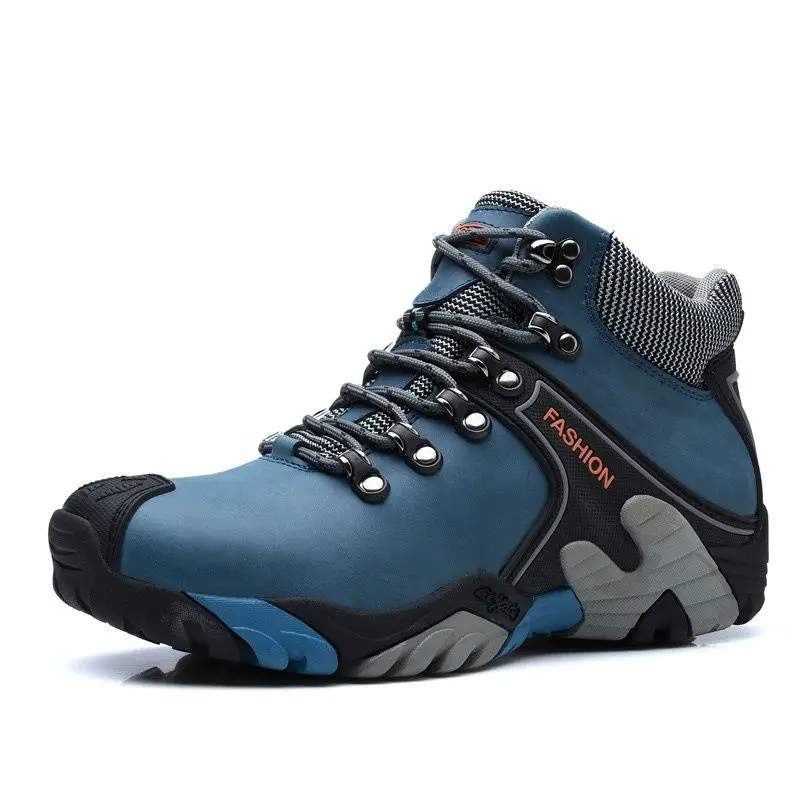 Waterproof Winter High Top Mountain Climbing Sneakers Hunting Boots Hiking Shoes Men Outdoor Boots, Black,blue
Waterproof Winter High Top Mountain Climbing Sneakers Hunting Boots Hiking Shoes Men Outdoor Boots, Black,blue