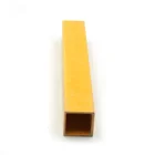 Glass Reinforced Plastic Glass Fiber Reinforced Plastic Pipe FRP GRP Square Tube 50x50x4 FRP Profiles