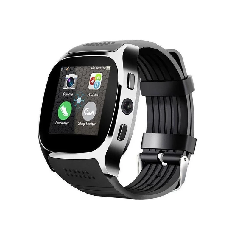 

Dropshipping BT With Camera Support SIM TF Card Pedometer Call Sport Smartwatch For Android Phone Smart Watch T8