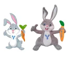 Hot Selling Custom Toy Keychain Carnival Stuffed Animals Rabbit Mascot