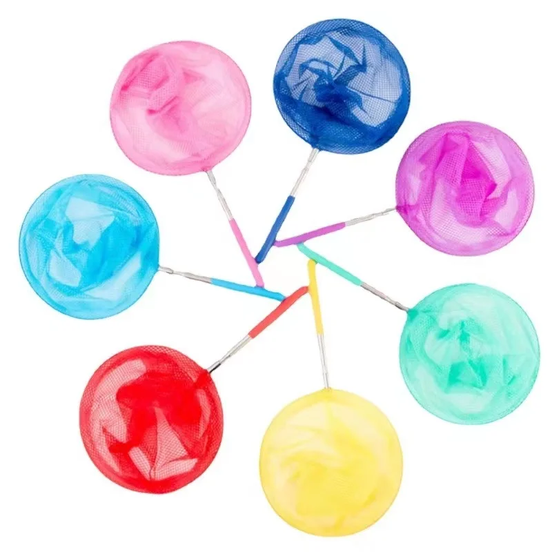 Children's small net color children's small net insect net butterfly net pocket insect net stainless steel stretch reduced net
Children's small net color children's small net insect net butterfly net pocket insect net stainless steel stretch reduced net