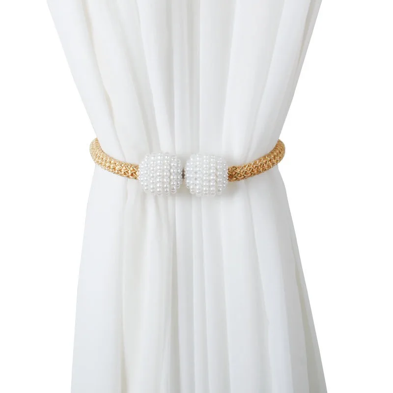 New style modern accessories curtain magnetic tiebacks rope, Regular color or customized color
New style modern accessories curtain magnetic tiebacks rope, Regular color or customized color