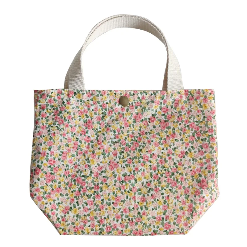 Idyllic floral small copper buckle small cloth bag leisure portable canvas bag cheap woman handbag, Customizable
Idyllic floral small copper buckle small cloth bag leisure portable canvas bag cheap woman handbag, Customizable