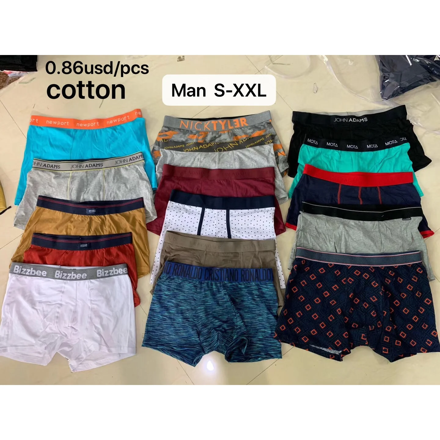 0.86usd NK318 high quality mixture men 100% thick cotton boxers underwear, Mix color
0.86usd NK318 high quality mixture men 100% thick cotton boxers underwear, Mix color