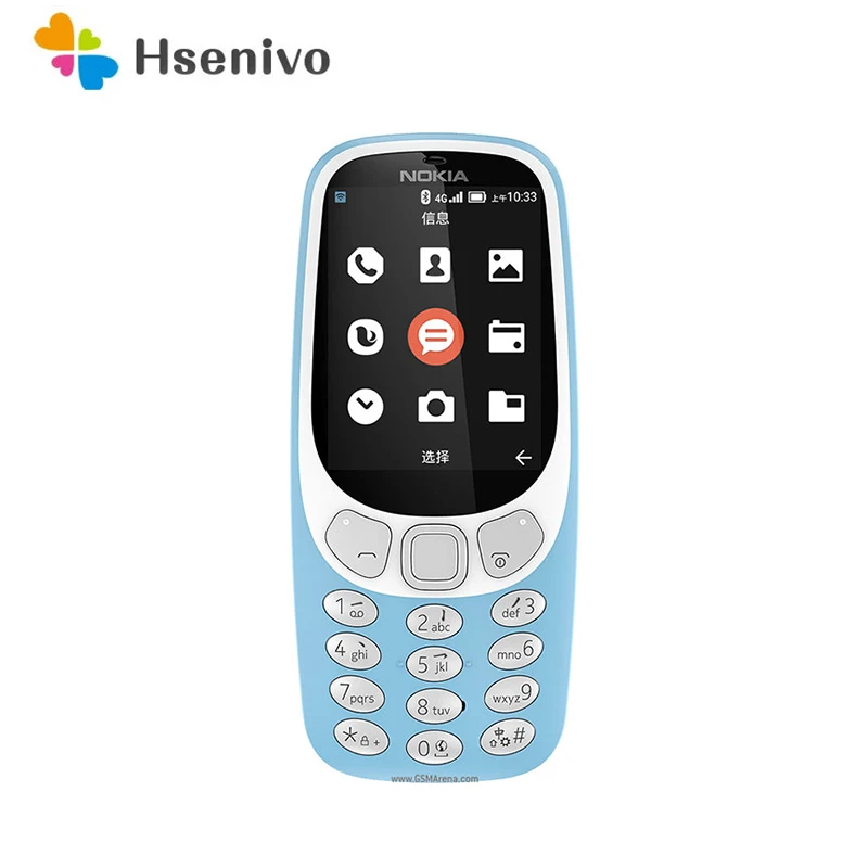 Original mobile phone for Nokia 3310 3G 2017 original cell phone
Original mobile phone for Nokia 3310 3G 2017 original cell phone