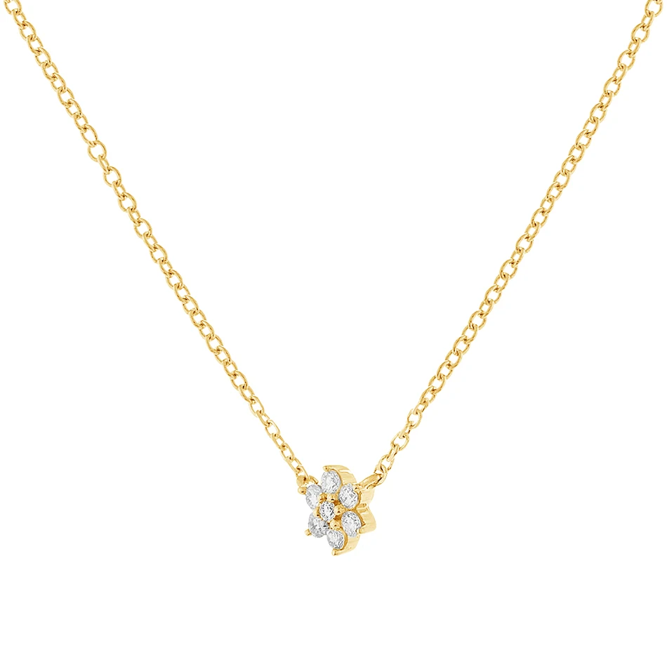 luxury jewelry 18k gold plated nice gift necklace 925 sterling silver cubic zircon flower pendant necklace
luxury jewelry 18k gold plated nice gift necklace 925 sterling silver cubic zircon flower pendant necklace