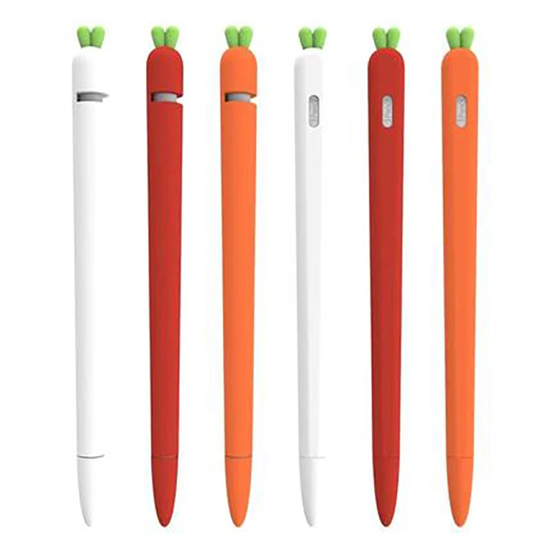 Cartoon Cute Carrot Silicone Cover for Apple Pencil 1 2 Case Compatible for iPad Stylus Touch Pen Protective Sleeve Cover
Cartoon Cute Carrot Silicone Cover for Apple Pencil 1 2 Case Compatible for iPad Stylus Touch Pen Protective Sleeve Cover