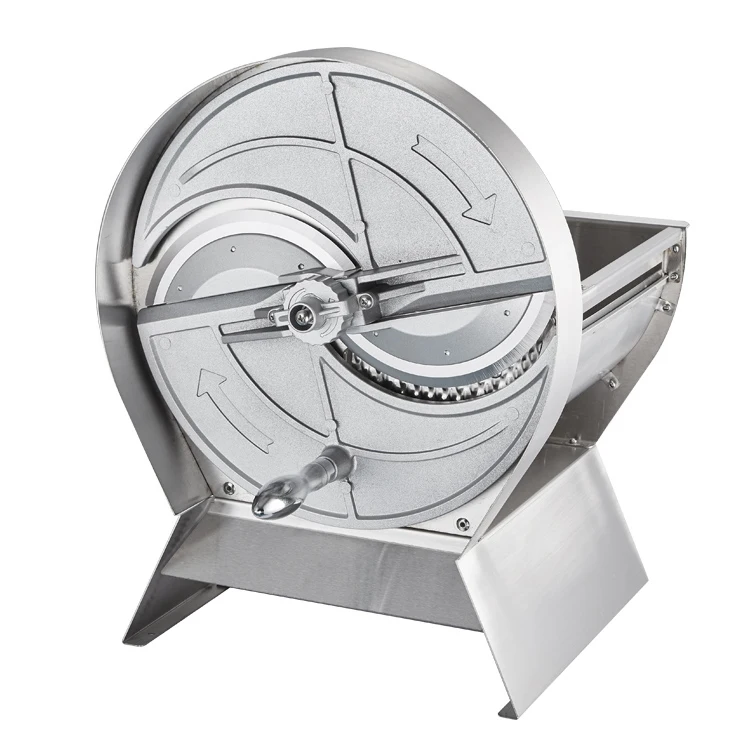 One-way cutting Stainless steel food grade blade Commercial use food and fruit slicer
One-way cutting Stainless steel food grade blade Commercial use food and fruit slicer