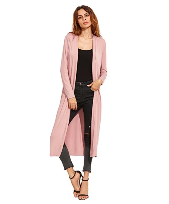 WW-0454 Open Fork Is Prevented Bask In Unlined Upper Garment Knitting Long Coat Autumn Long Sleeve Shirts Women Fall Coats, Customized color
WW-0454 Open Fork Is Prevented Bask In Unlined Upper Garment Knitting Long Coat Autumn Long Sleeve Shirts Women Fall Coats, Customized color
