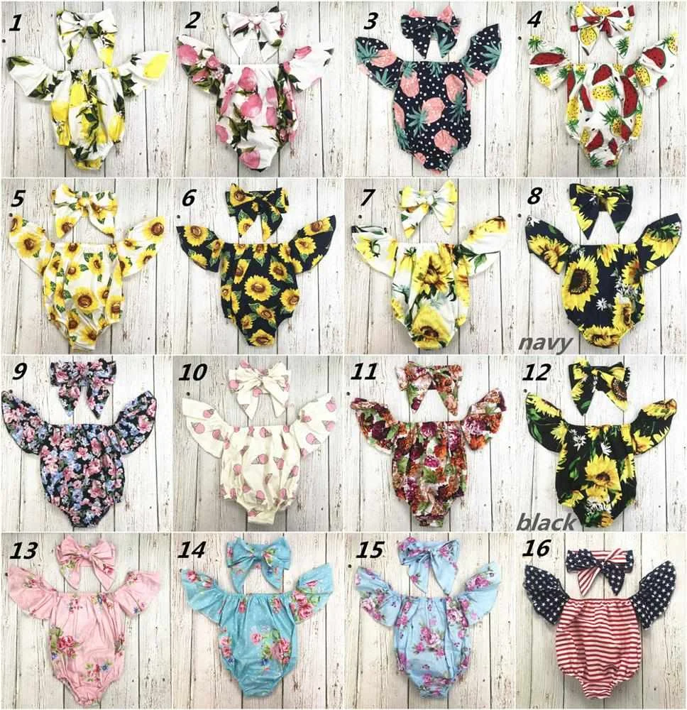 Newborn Baby Girls Woven Cotton Off Shoulder Summer Romper Jumpsuit Playsuit Outfits With Headband 
Newborn Baby Girls Woven Cotton Off Shoulder Summer Romper Jumpsuit Playsuit Outfits With Headband