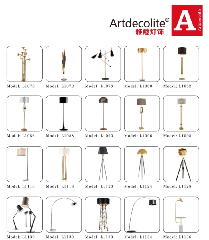 Nordic post modern hotel project floor lamp individual art simple living room designer standing floor lamp