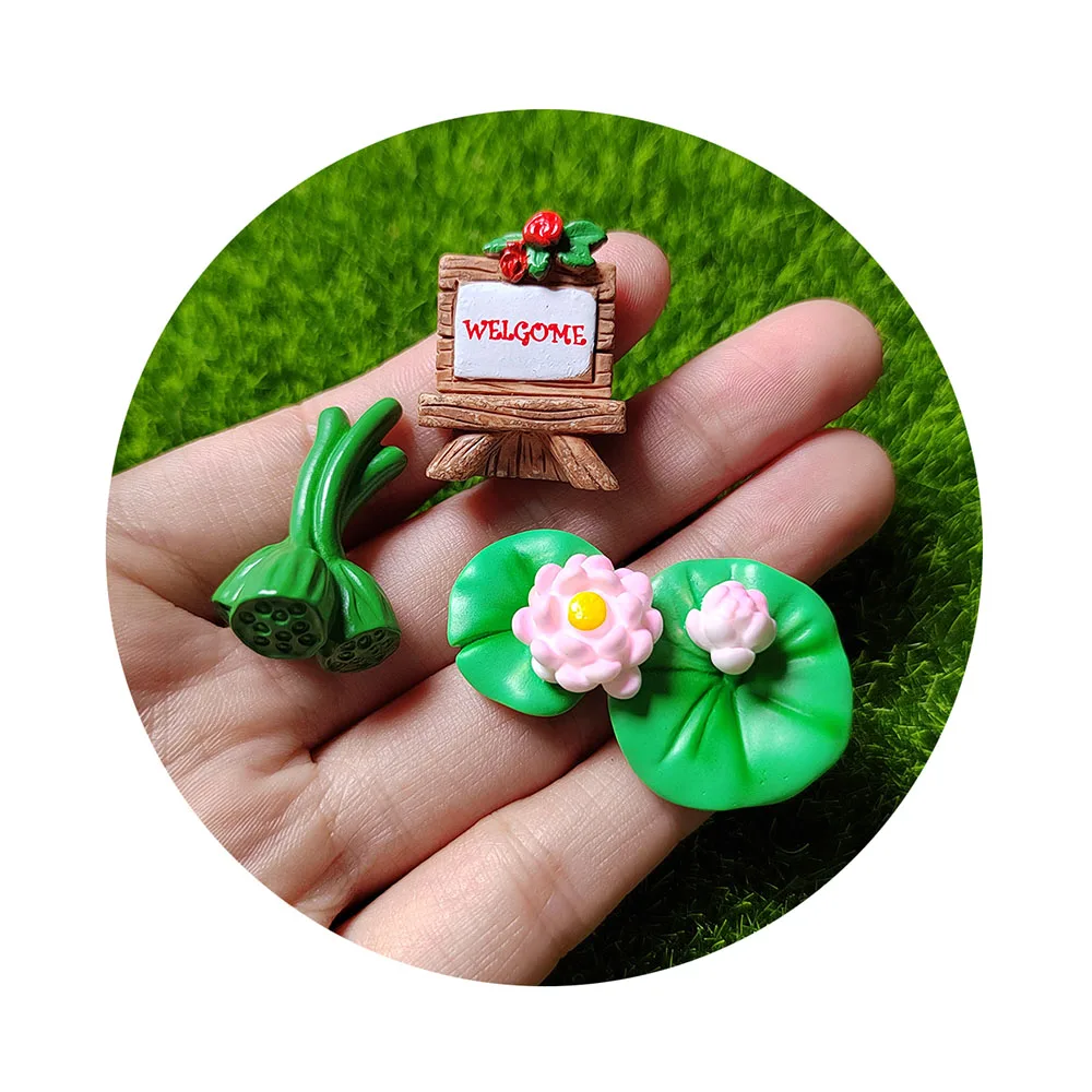 Resin Summer Plant Mini Flatback Lotus Hindu Lotus Seedpod Miniature for Fairy Garden Decorations
Resin Summer Plant Mini Flatback Lotus Hindu Lotus Seedpod Miniature for Fairy Garden Decorations