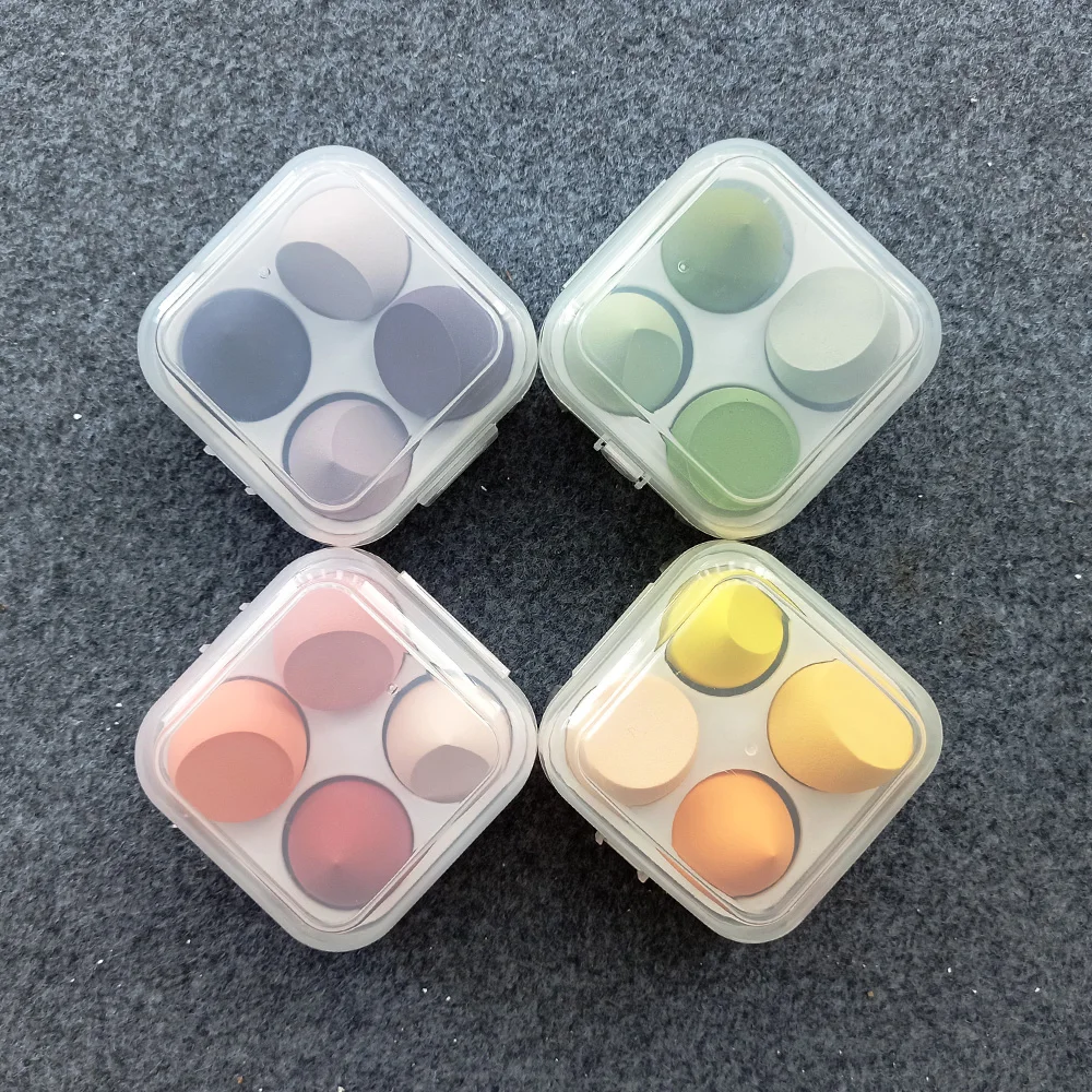 Beaumaker BUM7008 Makeup Sponge Set Latex Free Elastic Cosmetics Makeup Puff Reusable Face Sponge Make Up Tools, 4 colors for option 
Beaumaker BUM7008 Makeup Sponge Set Latex Free Elastic Cosmetics Makeup Puff Reusable Face Sponge Make Up Tools, 4 colors for option