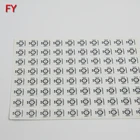 Heat sensitive high temperature color change sticker with circular indicator
