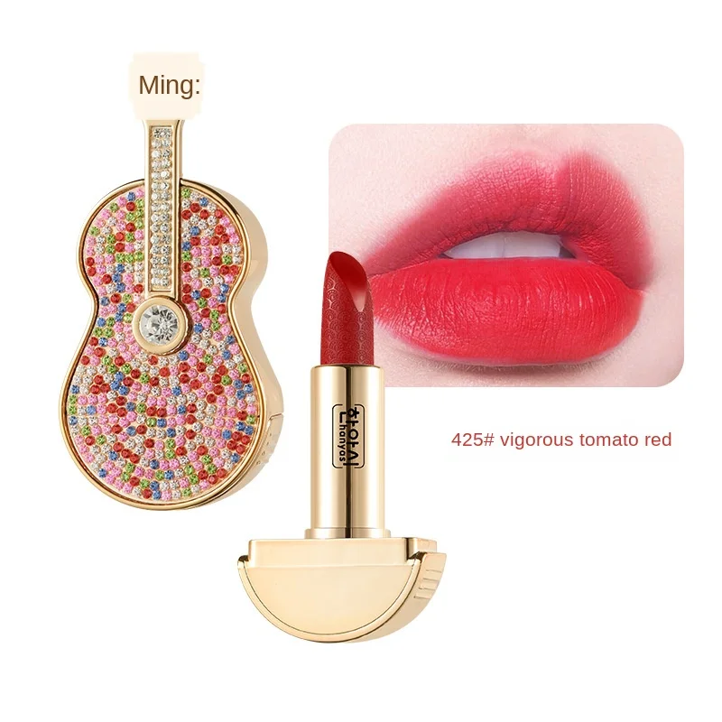 Violin lipstick moisturizing and silky long lasting waterproof and moisturizing lipstick case
Violin lipstick moisturizing and silky long lasting waterproof and moisturizing lipstick case