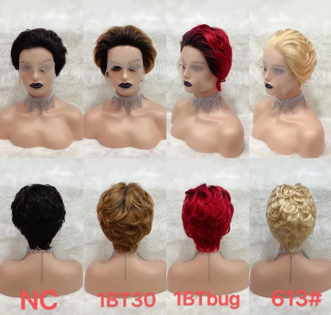 Hot Selling Pixie Cut Human Hair Wig Curly Lace Frontal Wig T Lace Frontal Short Pixie Human Hair Cuticle Aligned Full Lace Wig
Hot Selling Pixie Cut Human Hair Wig Curly Lace Frontal Wig T Lace Frontal Short Pixie Human Hair Cuticle Aligned Full Lace Wig