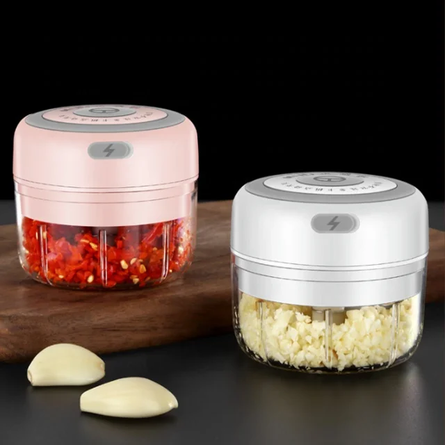 Kitchen Accessory Wireless electric garlic rammer Cutter Pull meat mini electric slicer food electronic vegetable chopper, White + green
Kitchen Accessory Wireless electric garlic rammer Cutter Pull meat mini electric slicer food electronic vegetable chopper, White + green