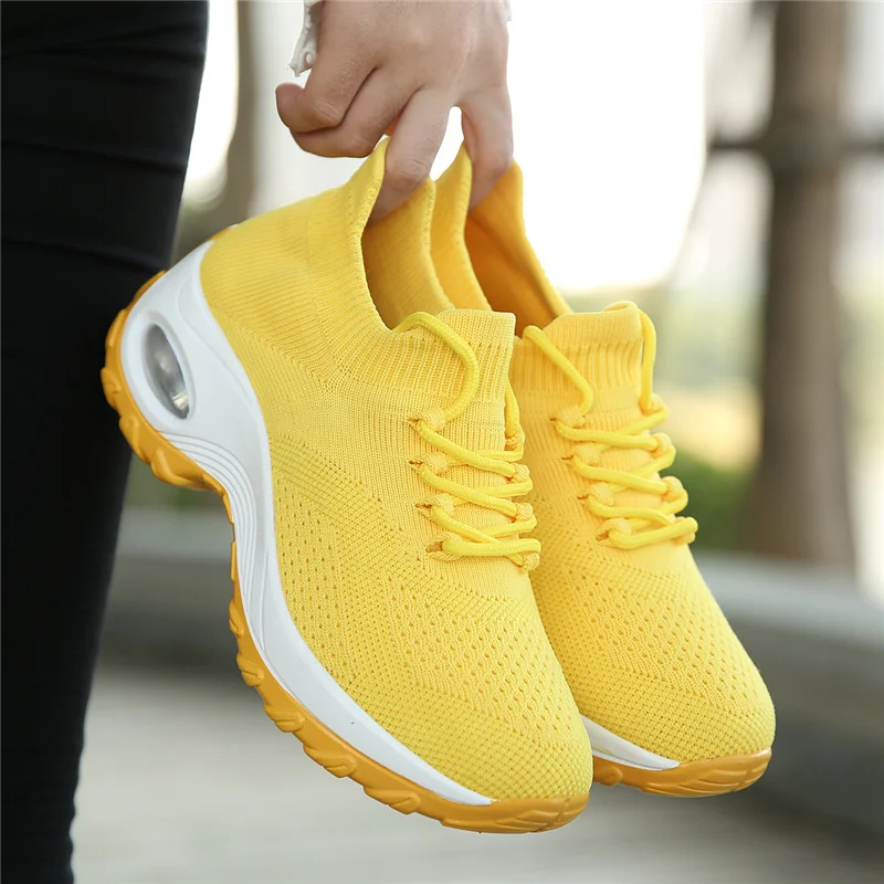 Amazon popular lightweight fashion breathable air cushion women's shoes socks shoes, 7colors
Amazon popular lightweight fashion breathable air cushion women's shoes socks shoes, 7colors