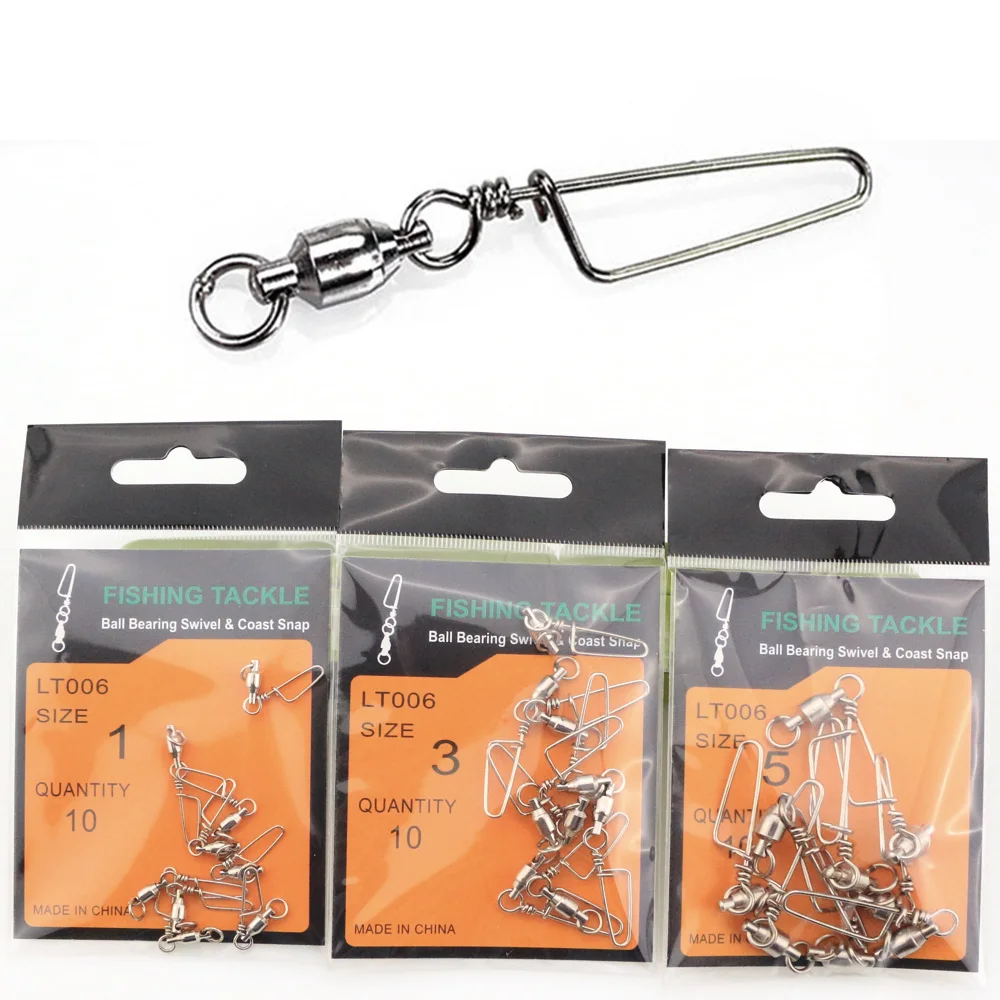 LT006 304 Stainless Steel Fishing Connector Swivel Snap Fishing Accessories 10pcs/bag Custom Packing In Stock 
LT006 304 Stainless Steel Fishing Connector Swivel Snap Fishing Accessories 10pcs/bag Custom Packing In Stock