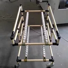 DLPO Lean tube Material anti-static composite pipe for lean pipe rack system